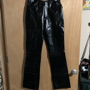 Wilson’s Leather Black Leather Women Pants